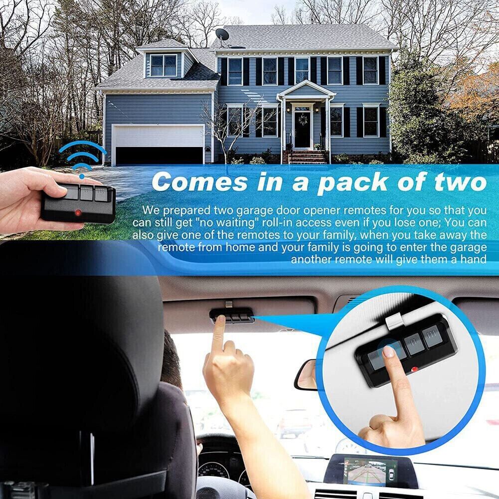 DuoPack for Chamberlain LiftMaster 893LM Garage Door Opener Remote