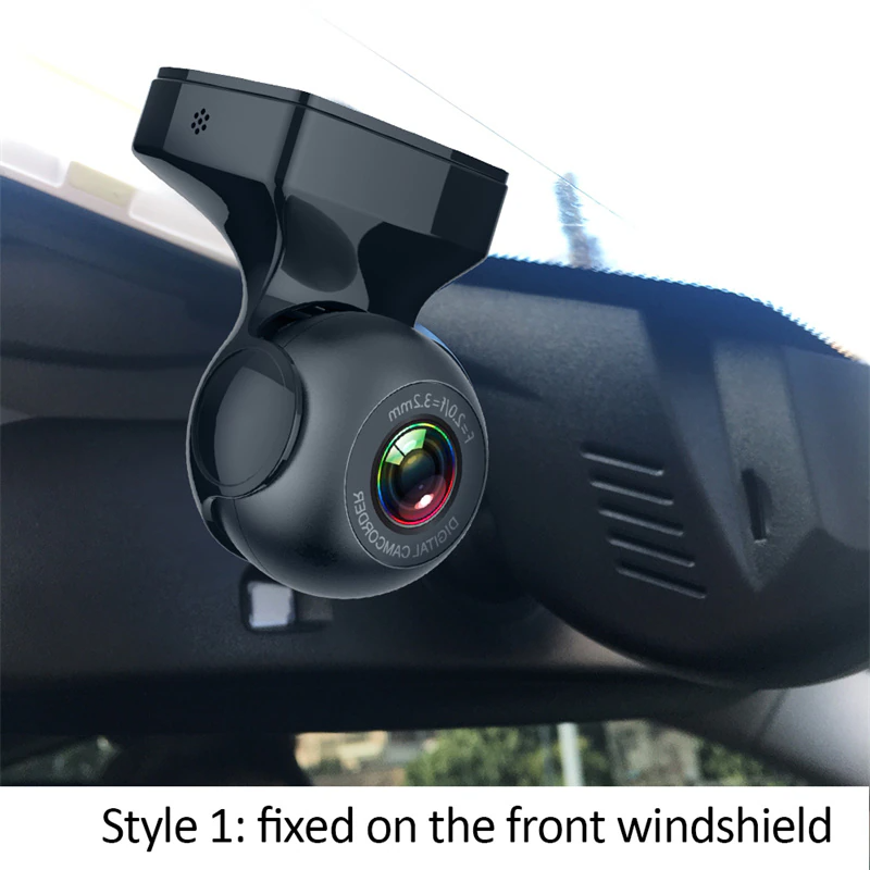 170° Full HD 1080P Wi-Fi Enabled Vehicle DVR with G-Sensor